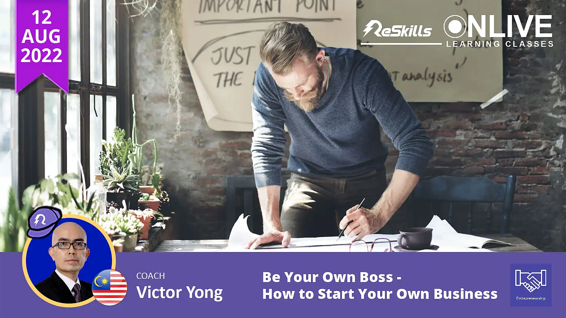 Be Your Own Boss - How to Start Your Own Business - ReSkills
