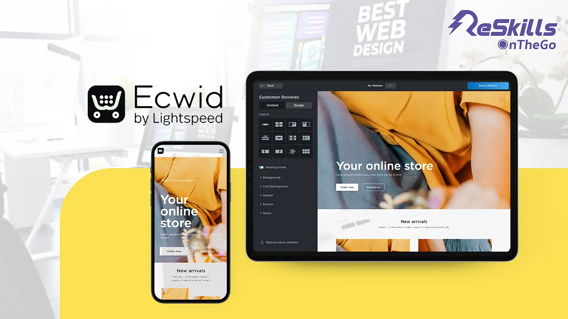 Basic Skills of Creating Online Store using Ecwid - ReSkills