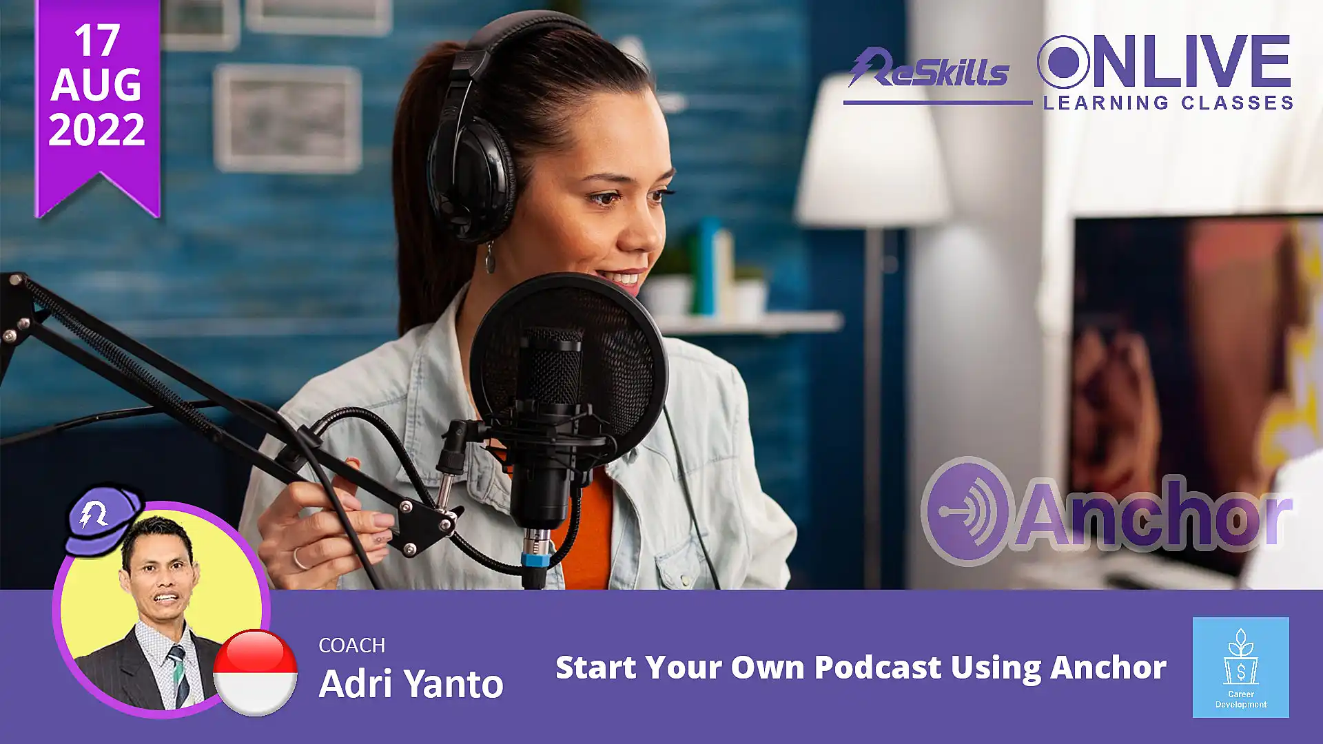 Start Your Own Podcast Using Anchor - ReSkills
