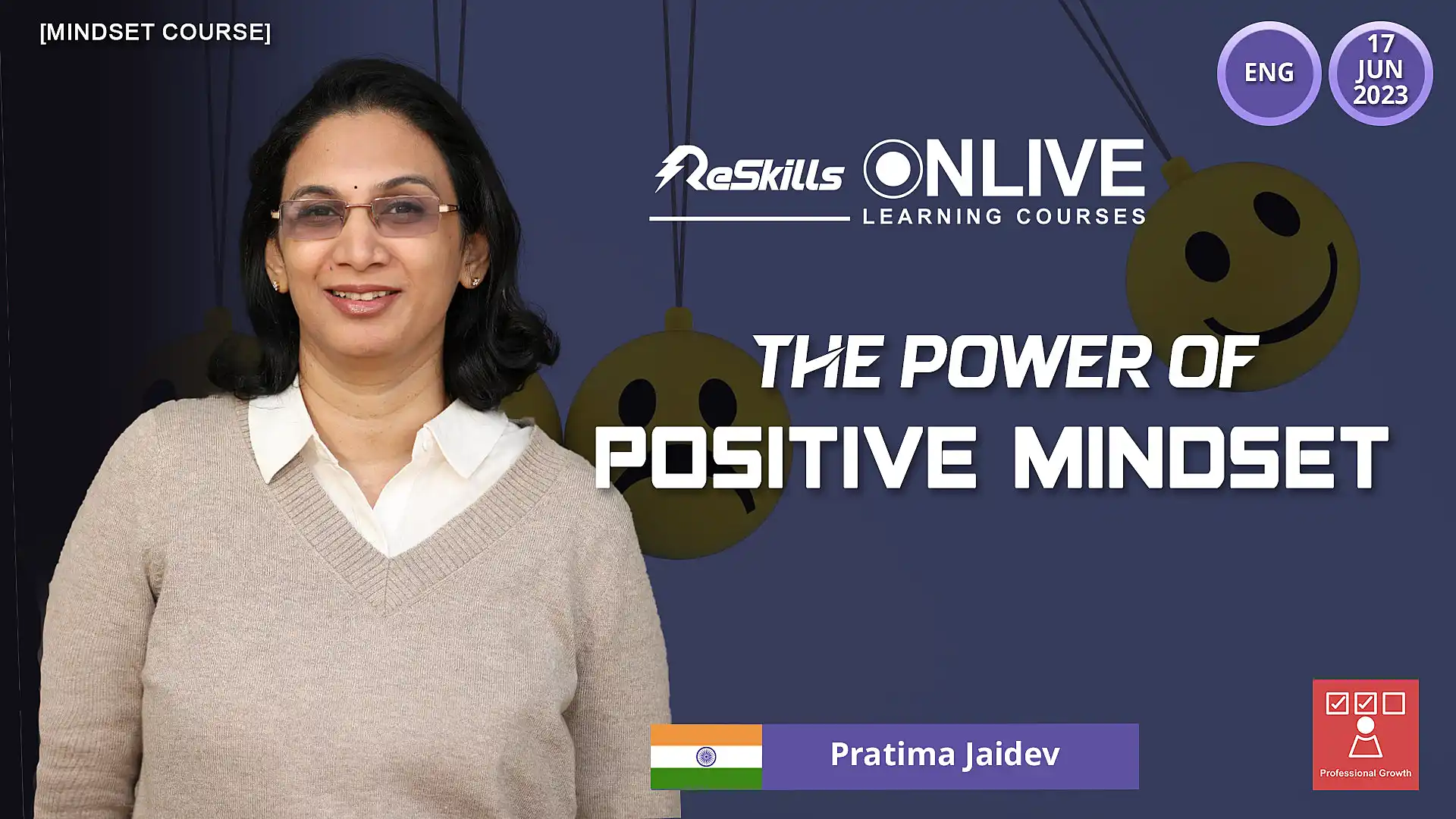 [Mindset Course] The Power of Positive Mindset - ReSkills