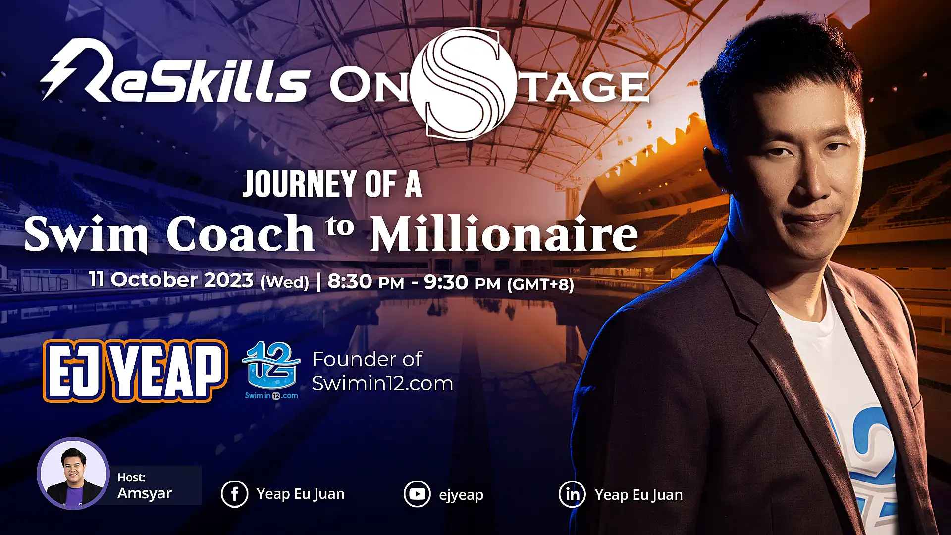 Journey of a Swim Coach to Millionaire - ReSkills