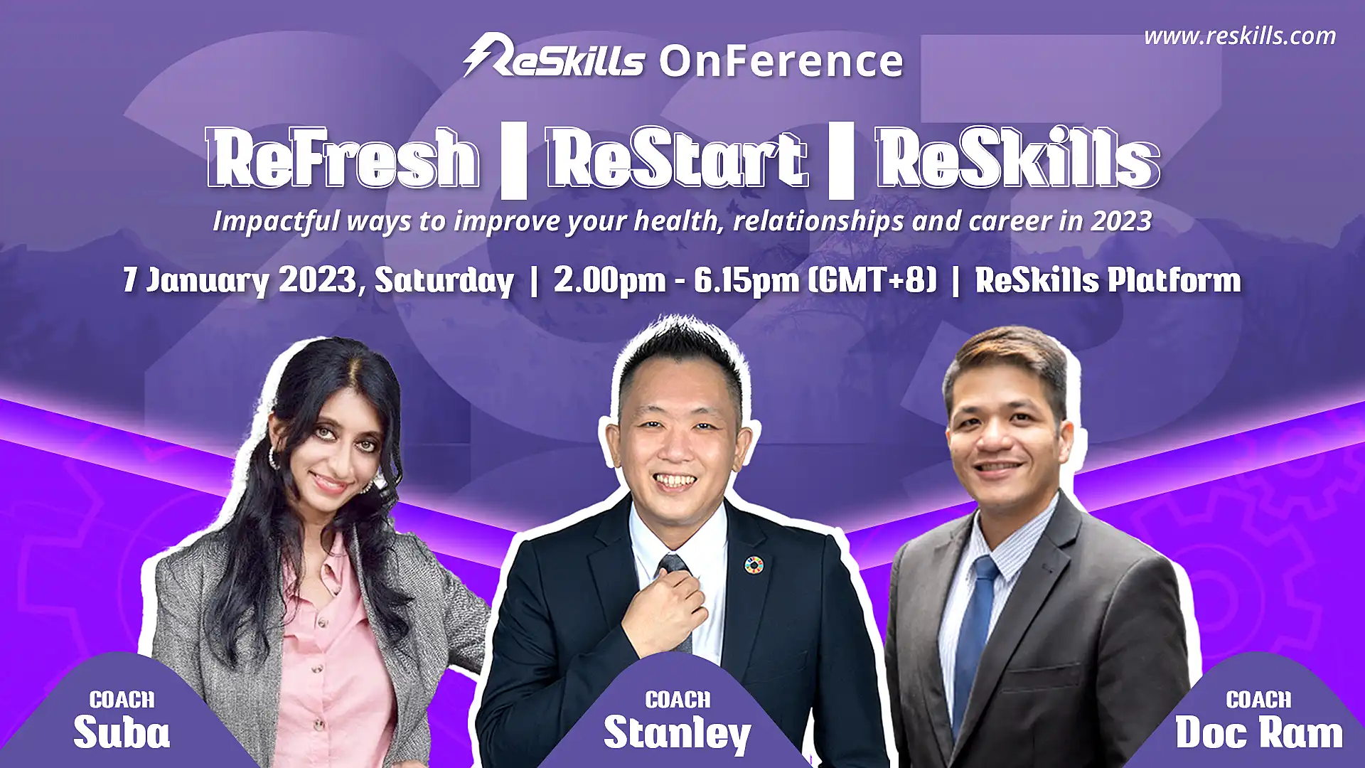 ReFresh, ReStart, ReSkills - Impactful Ways to Improve Your Health, Relationships and Career in 2023 - ReSkills