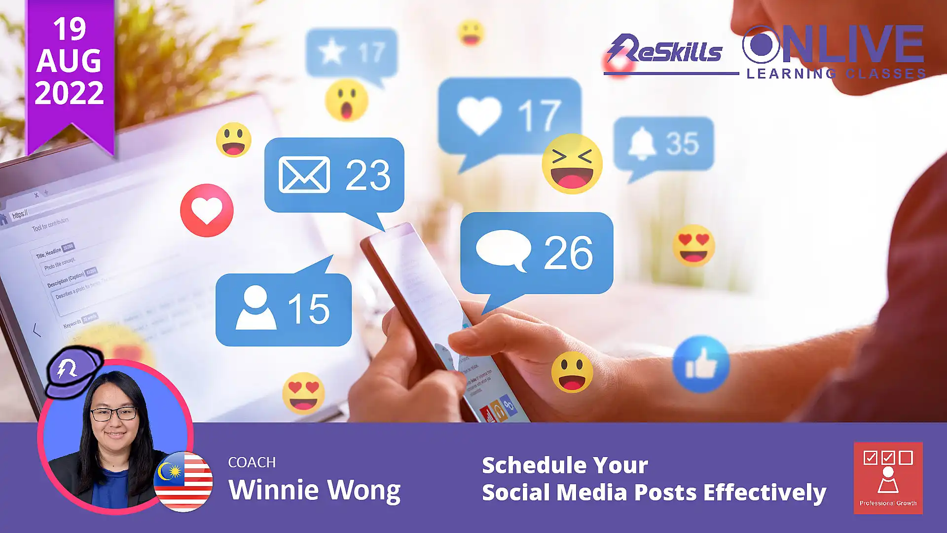 Schedule Your Social Media Posts Effectively - ReSkills