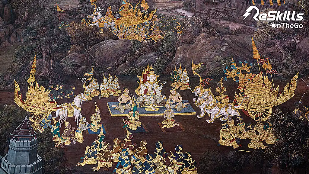 Charming Thai Culture EP.9 Thai Painting - ReSkills