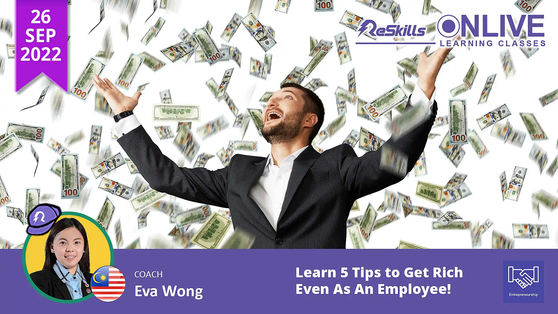 Learn 5 Tips to Get Rich Even As An Employee! - ReSkills