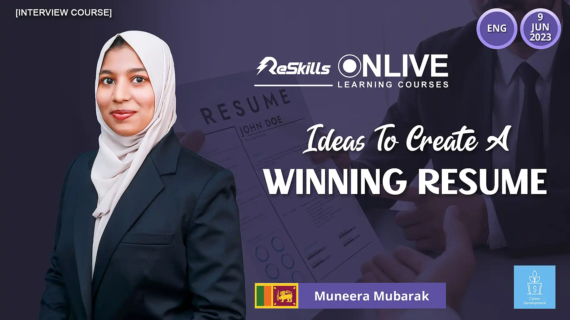 [Interview Course] Ideas To Create A Winning Resume - ReSkills
