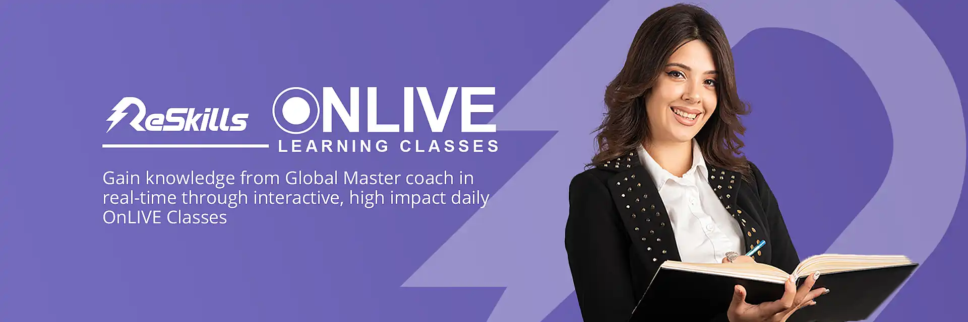 Banner OnLIVE Classes | ReSkills